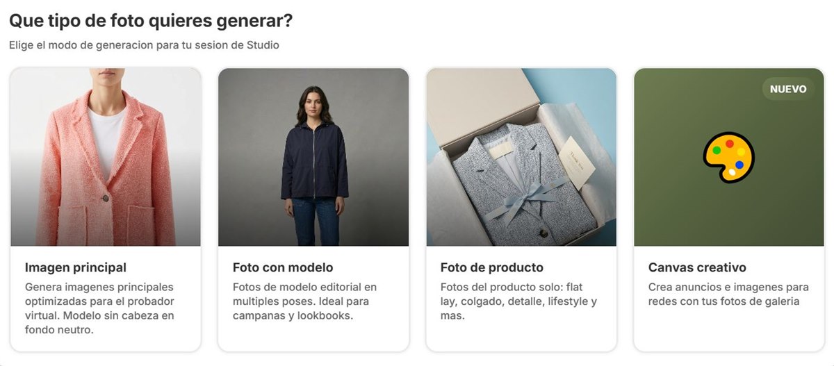 Studio: tipo de foto